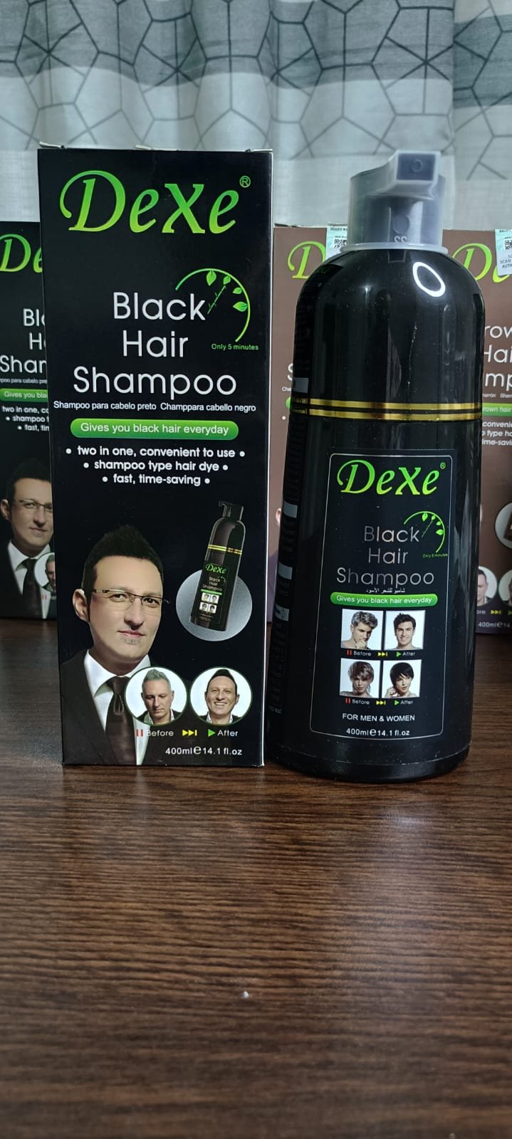 1PCS Dexe Black Hair Shampoo 999TK - Image 7