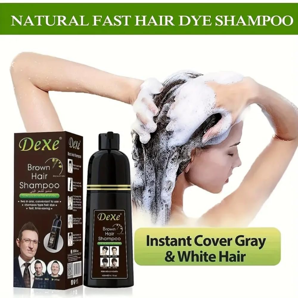 Dexe Brown Hair Shampoo - Image 4
